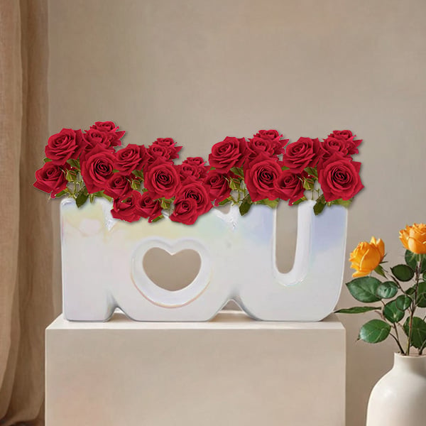 ❤️‍🔥Last Day 50% OFF - 💕💐Valentine's Day I Love You Vase