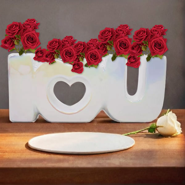 ❤️‍🔥Last Day 50% OFF - 💕💐Valentine's Day I Love You Vase