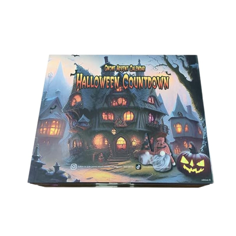 🔥LSAT DAY 49% OFF - 2024 Halloween Gnome Advent Calendar