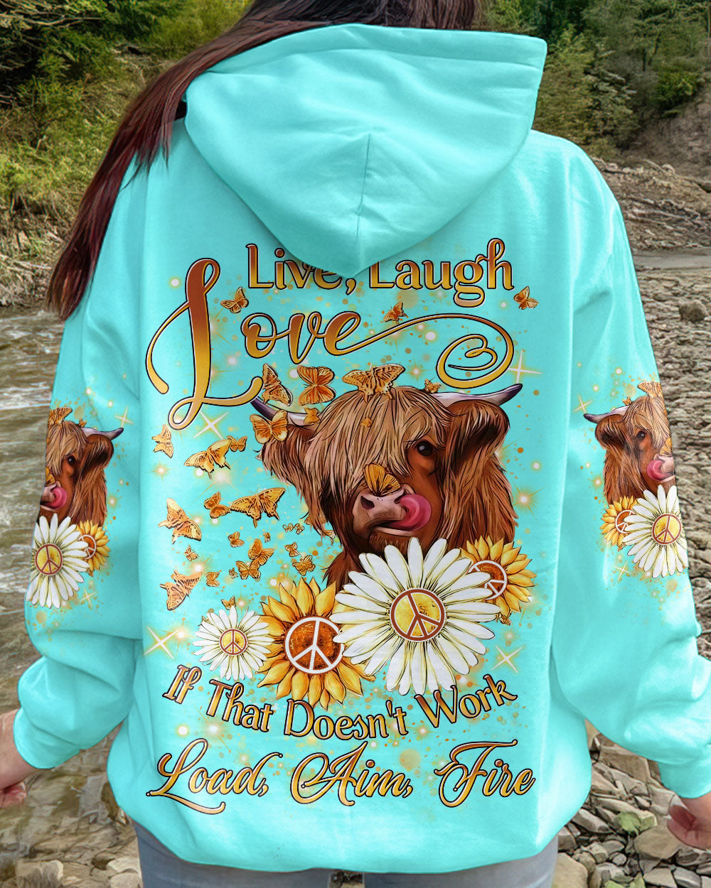 LIVE LAUGH LOVE ALL OVER PRINT - YHDU1608234