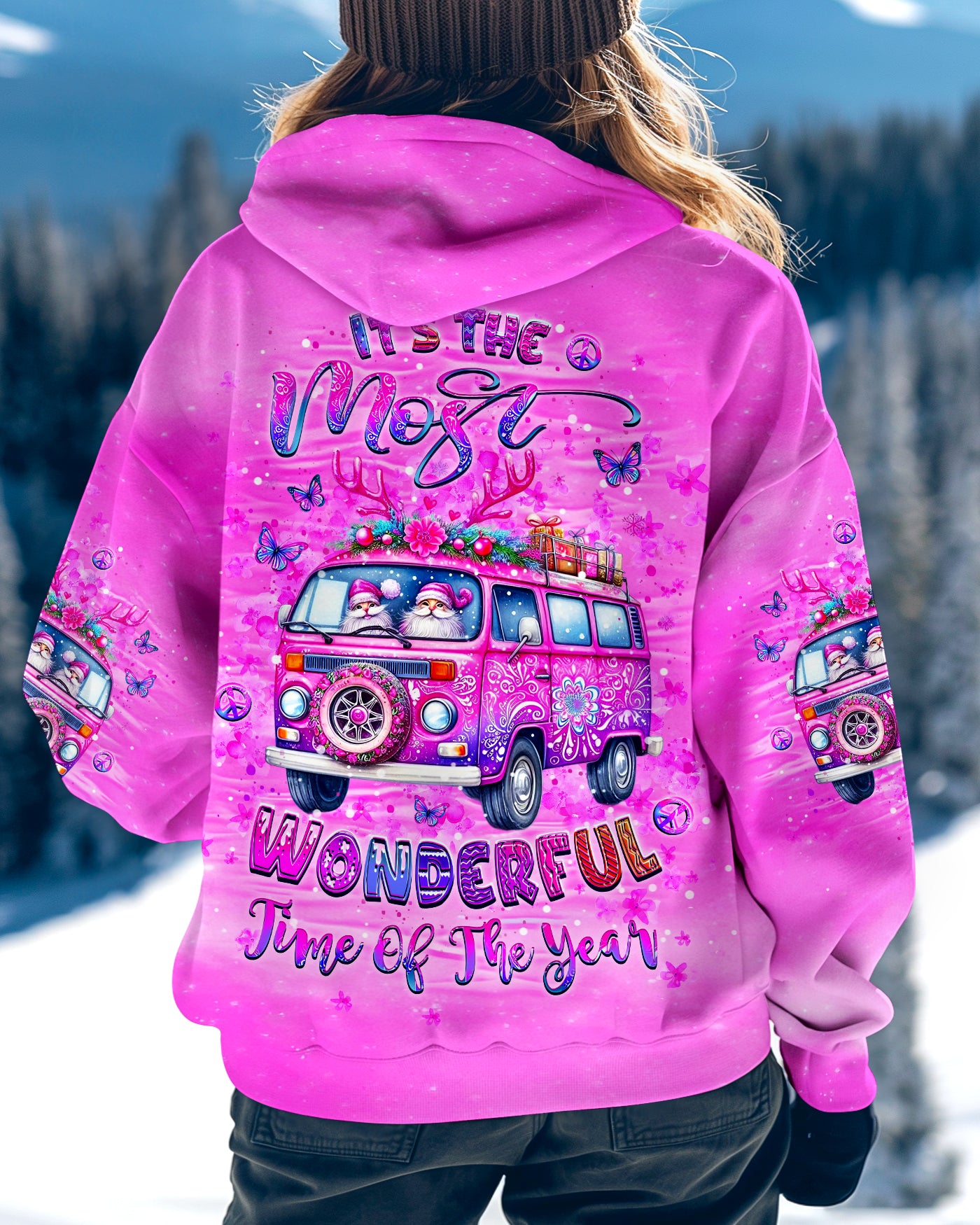 IT'S THE MOST WONDERFUL TIME CHRISTMAS ALL OVER PRINT - YHLT0111241