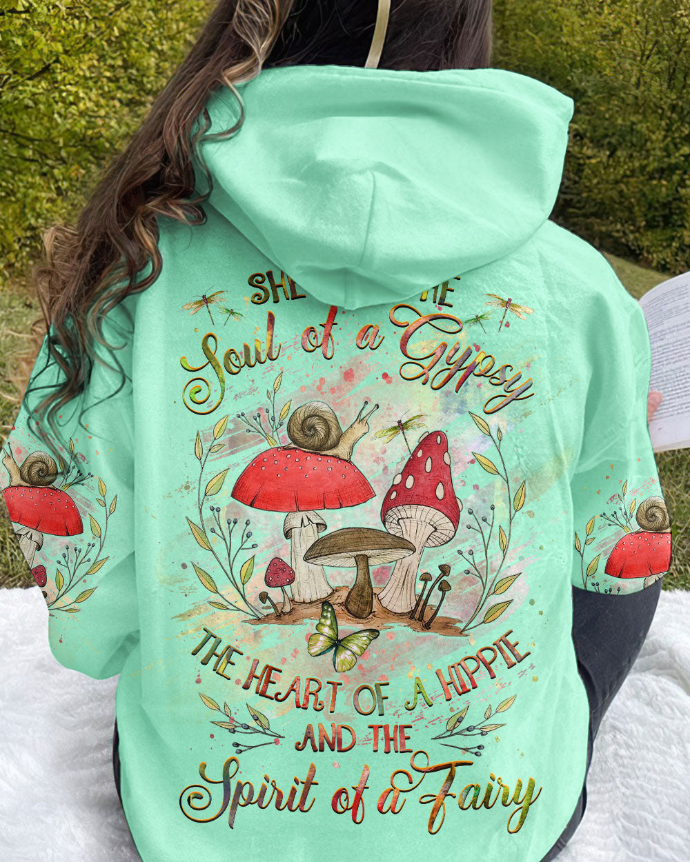 SPIRIT OF A FAIRY MUSHROOM ALL OVER PRINT - YHHG1109232