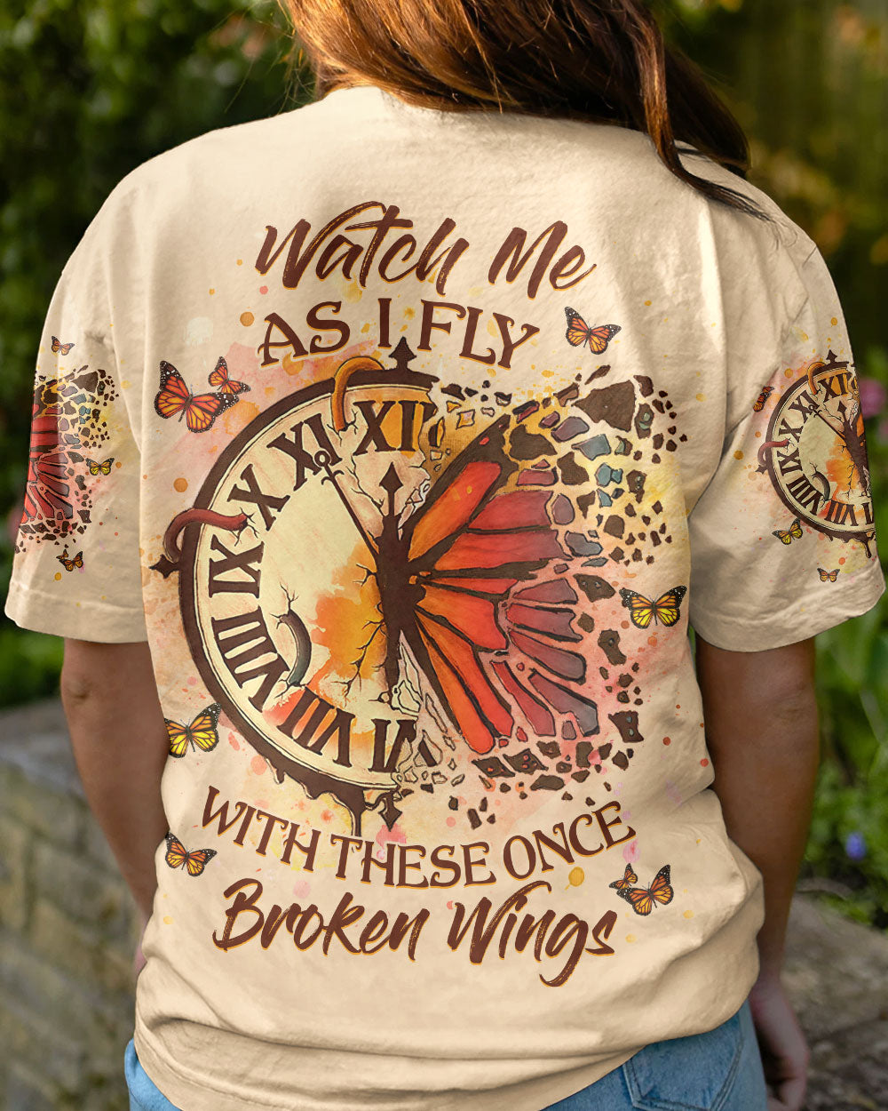 WATCH ME AS I FLY WITH BROKEN WINGS ALL OVER PRINT - YHHG1307232