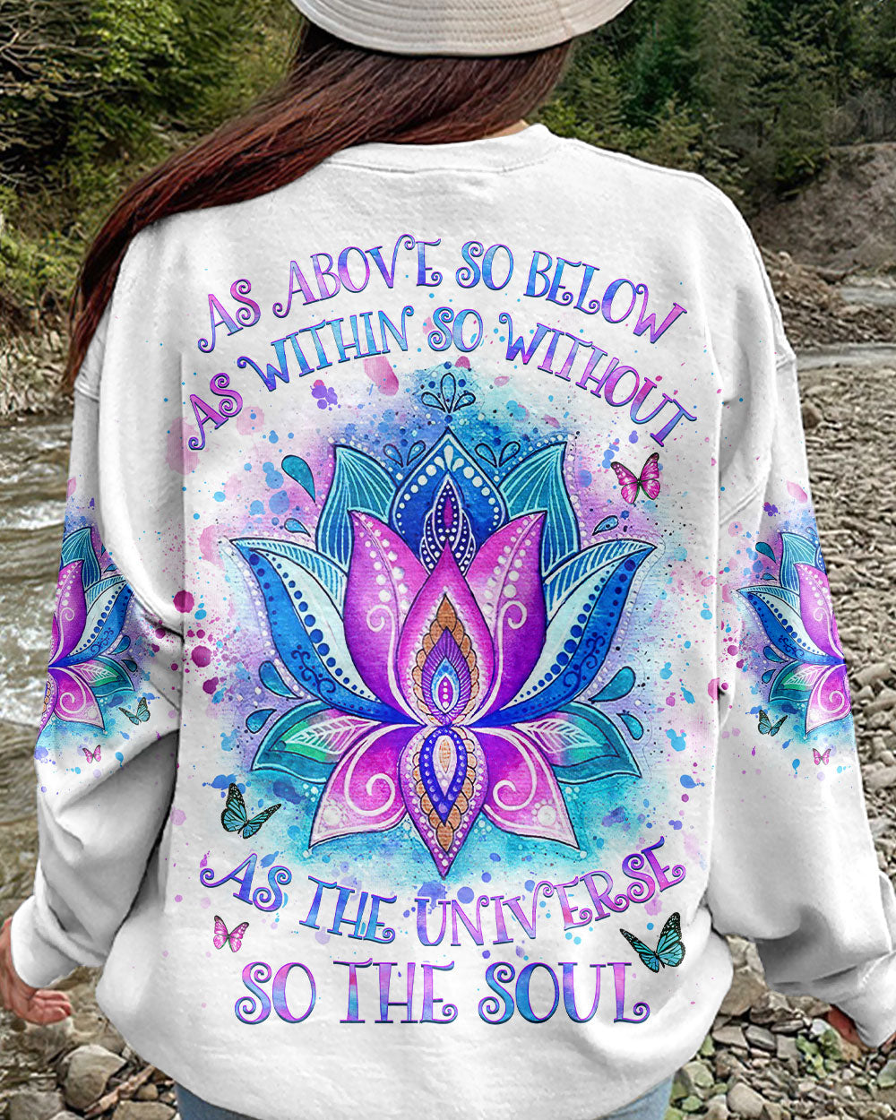 SO ABOVE SO BELOW AS WITHIN ALL OVER PRINT - YHHG1208231