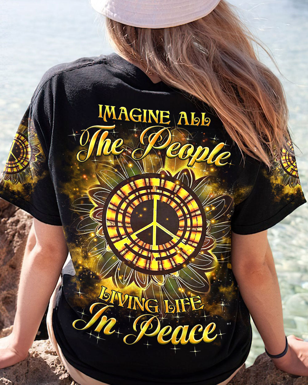 IMAGINE ALL THE PEOPLE LIVING LIFE IN PEACE ALL OVER PRINT - YHHG1206234