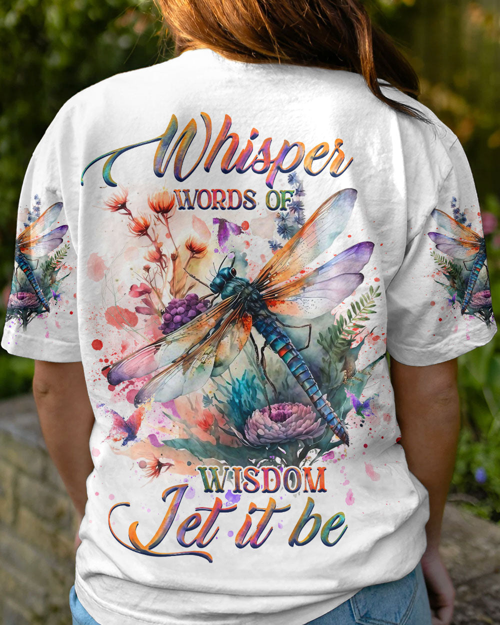 WHISPER WORDS OF WISDOM ALL OVER PRINT - YHHG1306234