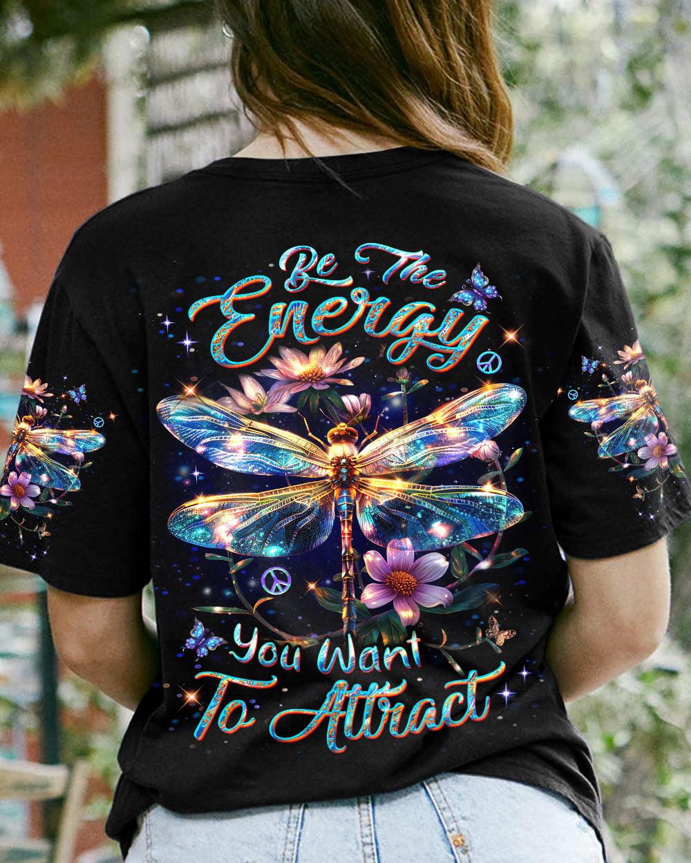 BE THE ENERGY YOU WANT TO ATTRACT ALL OVER PRINT - YHDU1803242