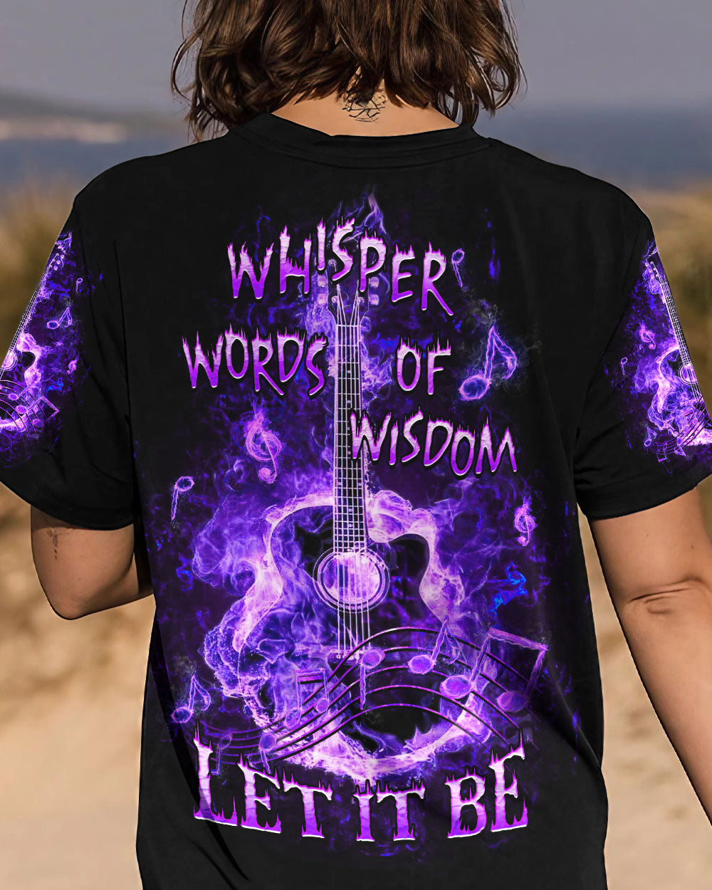 WHISPER WORDS OF WISDOM GUITAR ALL OVER PRINT - YHHG1307231