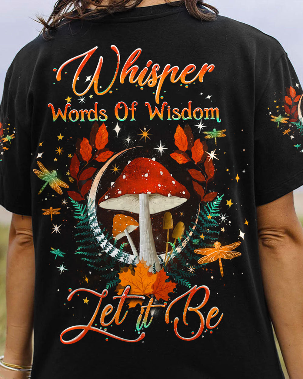WHISPER WORDS OF WISDOM MUSHROOM ALL OVER PRINT - YHDU2104233