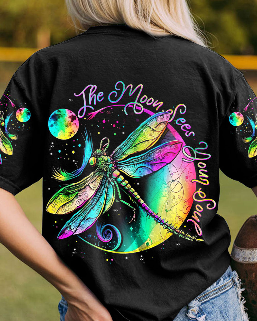 THE MOON SEES YOUR SOUL DRAGONFLY ALL OVER PRINT - TLNT2404233