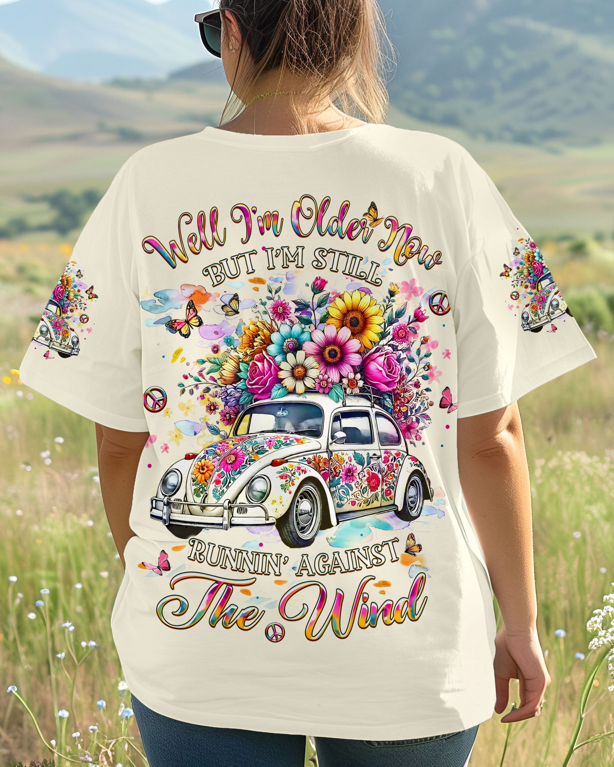 RUNNING AGAINST THE WIND ALL OVER PRINT - YHLT0804253