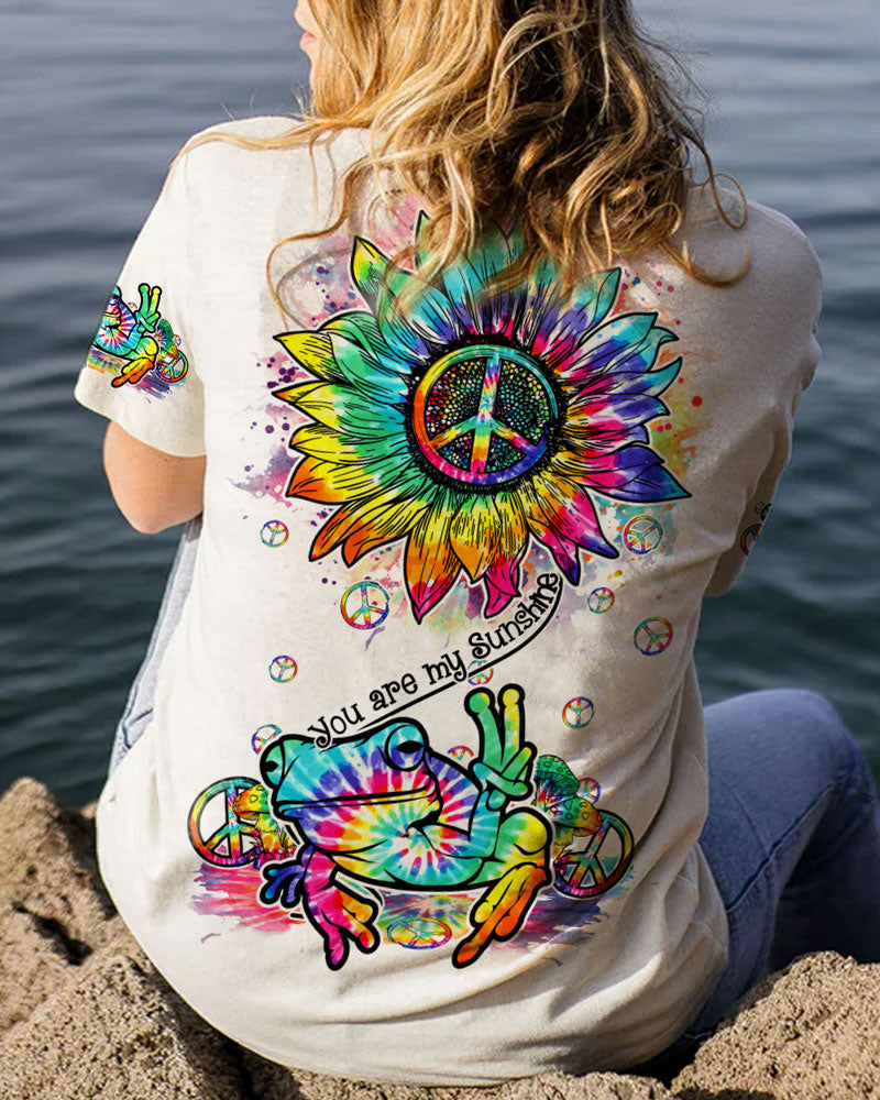 YOU ARE MY SUNSHINE TIE DYE ALL OVER PRINT - TYTM2702234