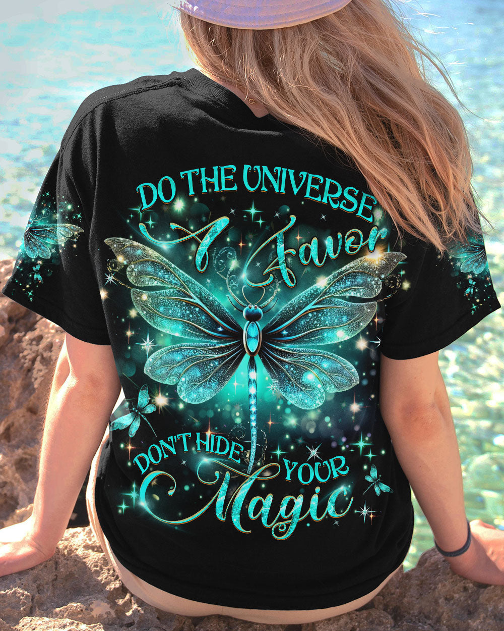DON'T HIDE YOUR MAGIC DRAGONFLY ALL OVER PRINT - YHDU2007234