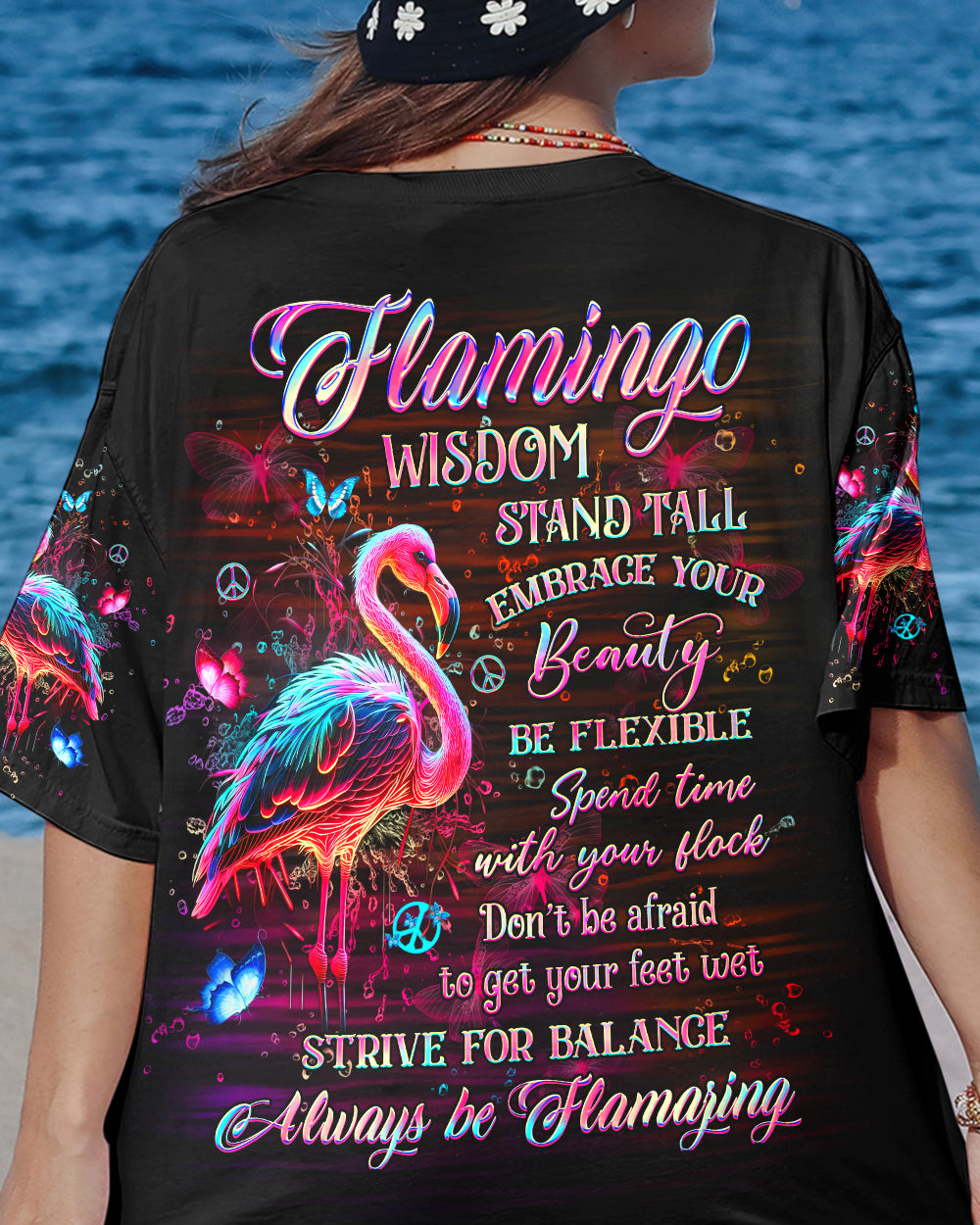FLAMINGO WISDOM ALL OVER PRINT - YHHG2304241