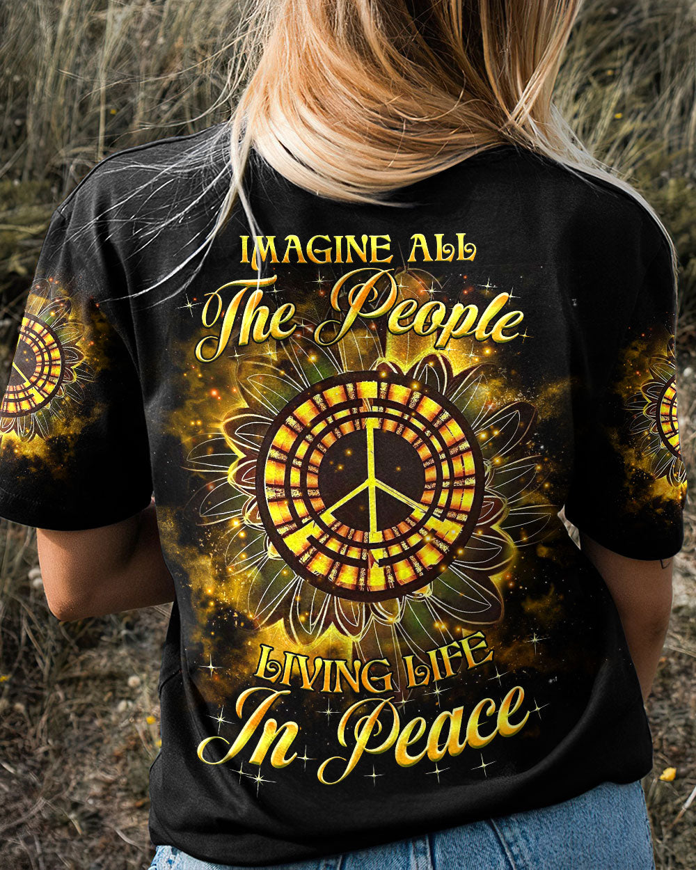 IMAGINE ALL THE PEOPLE LIVING LIFE IN PEACE ALL OVER PRINT - YHHG1206234