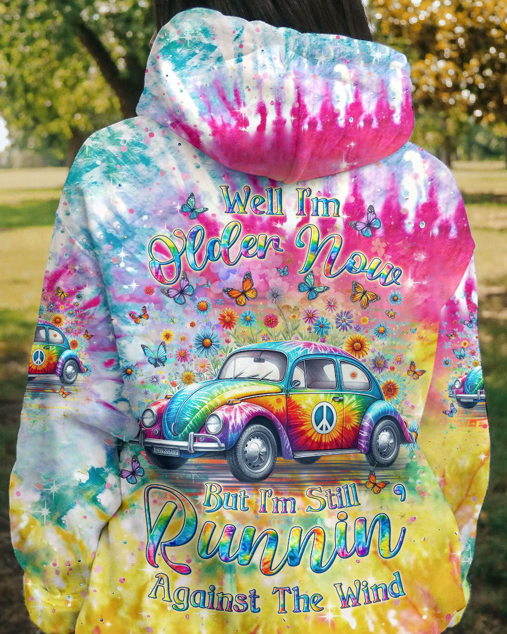 RUNNING AGAINST THE WIND TIE DYE ALL OVER PRINT - YHLN1901244