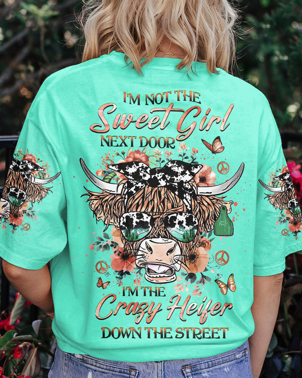 I'M THE CRAZY HEIFER ALL OVER PRINT - YHHG2507233