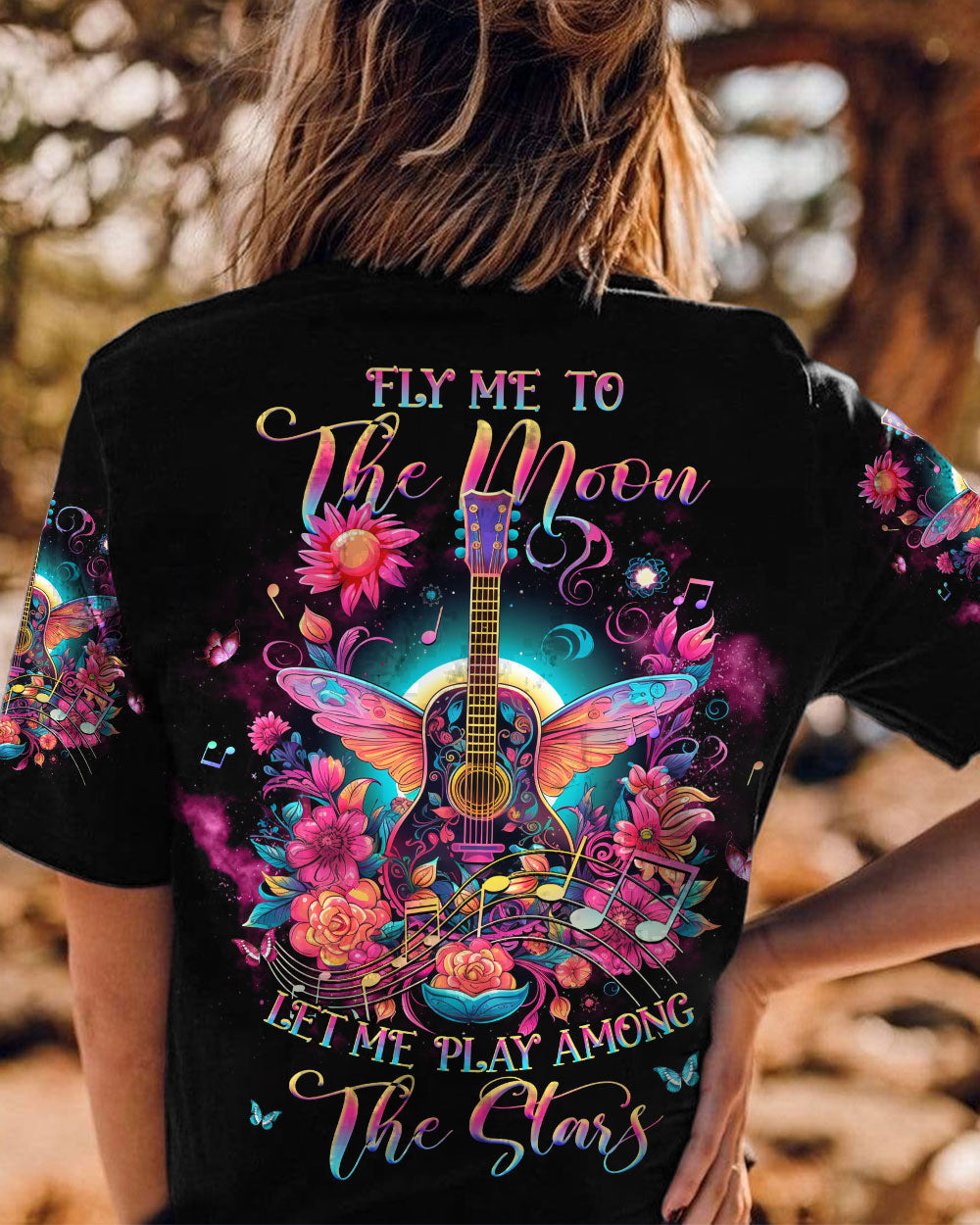 FLY ME TO THE MOON ALL OVER PRINT - YHHG2405231