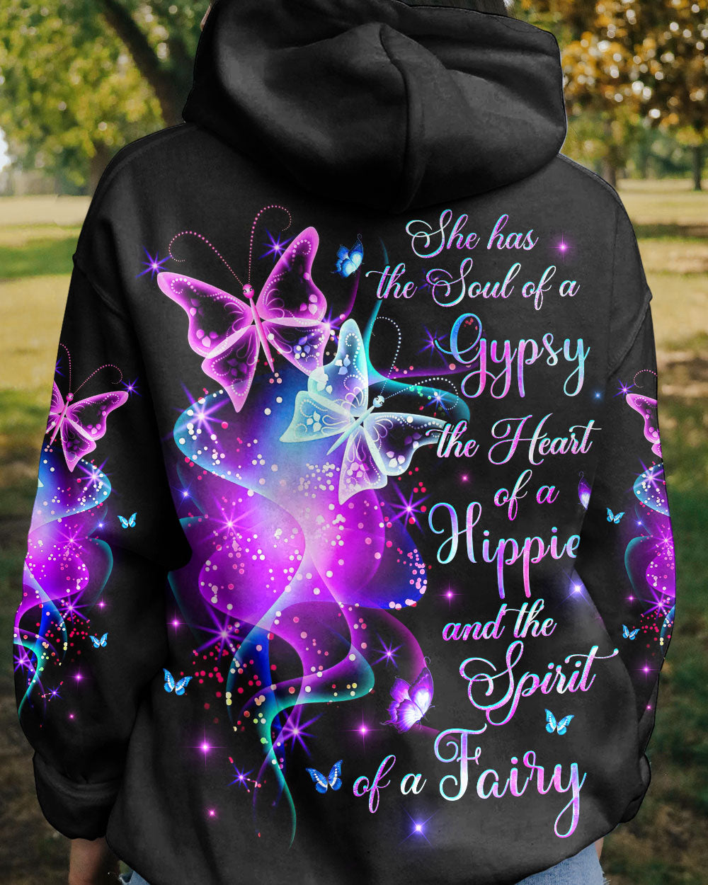 SPIRIT OF A FAIRY BUTTERLIES ALL OVER PRINT - YHHG1608231