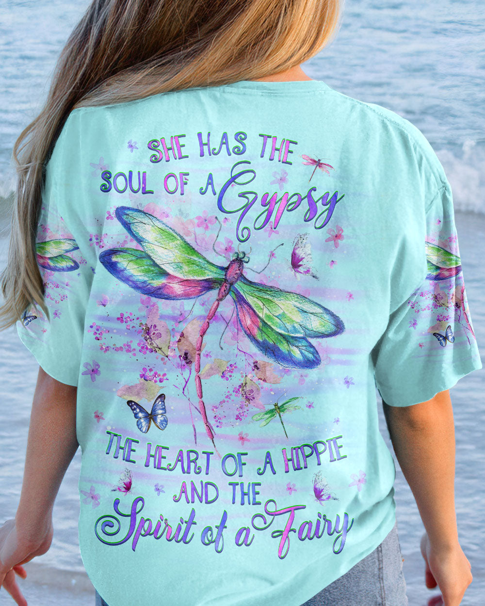 SPIRIT OF A FAIRY DRAGONFLY ALL OVER PRINT - YHHG1209233