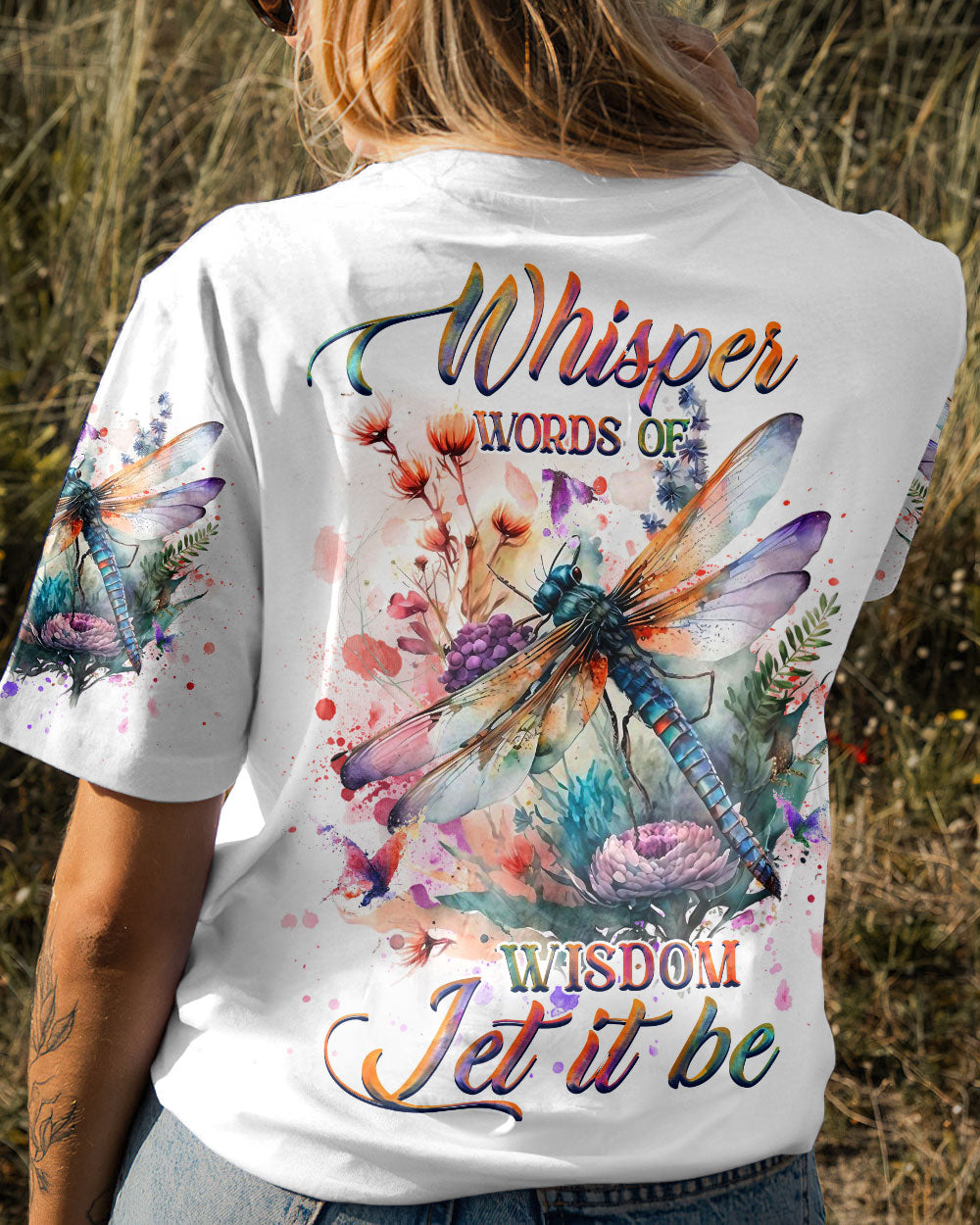 WHISPER WORDS OF WISDOM ALL OVER PRINT - YHHG1306234