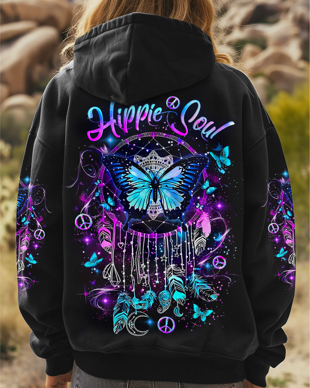 HIPPIE SOUL DREAMCATCHER ALL OVER PRINT - YHLT2808243