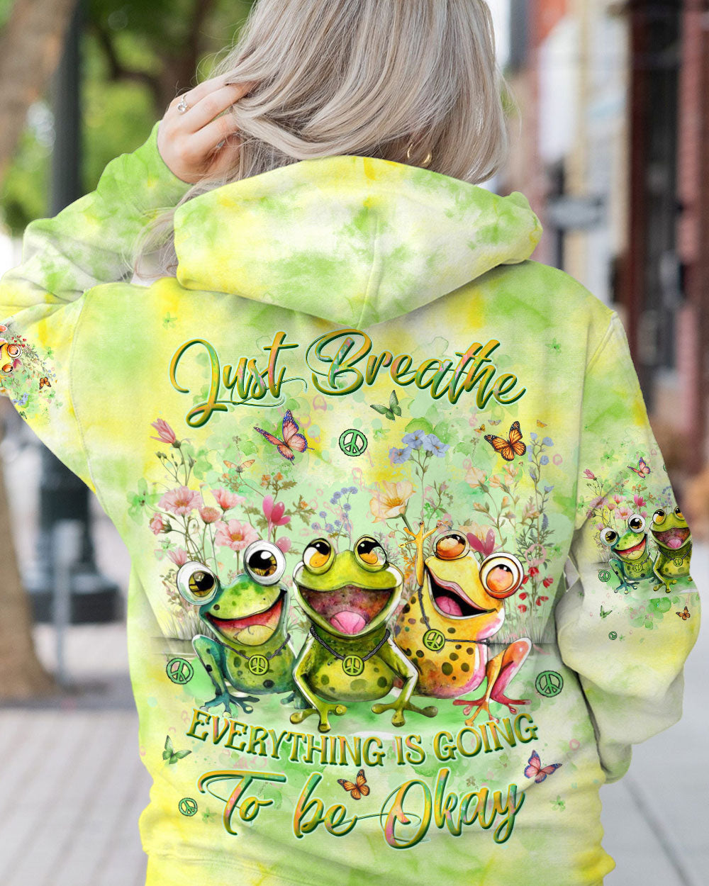 JUST BREATHE EVERYTHING IS GOING TO BE OKAY ALL OVER PRINT - YHDU3001246
