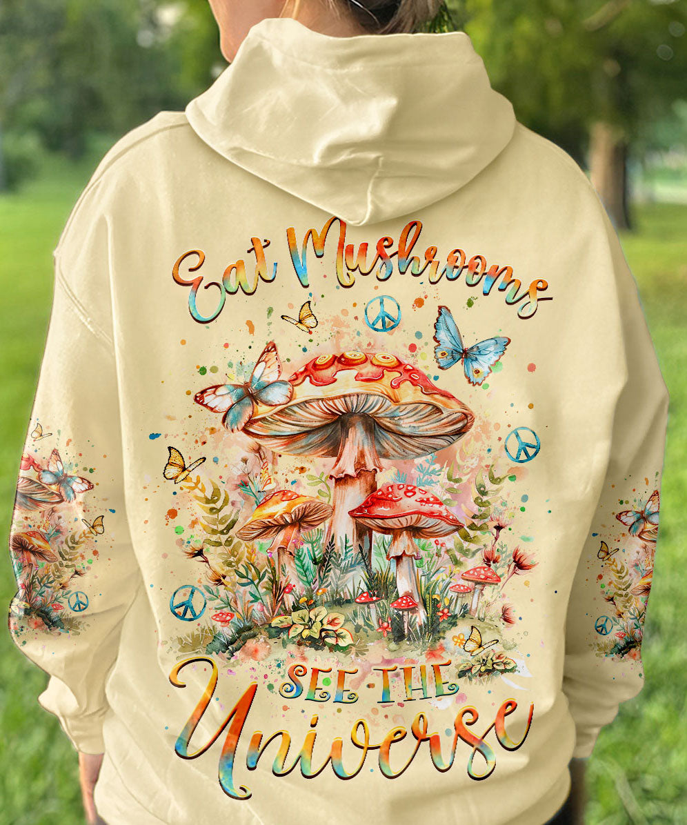 EAT MUSHROOMS SEE THE UNIVERSE ALL OVER PRINT - YHLT1303243