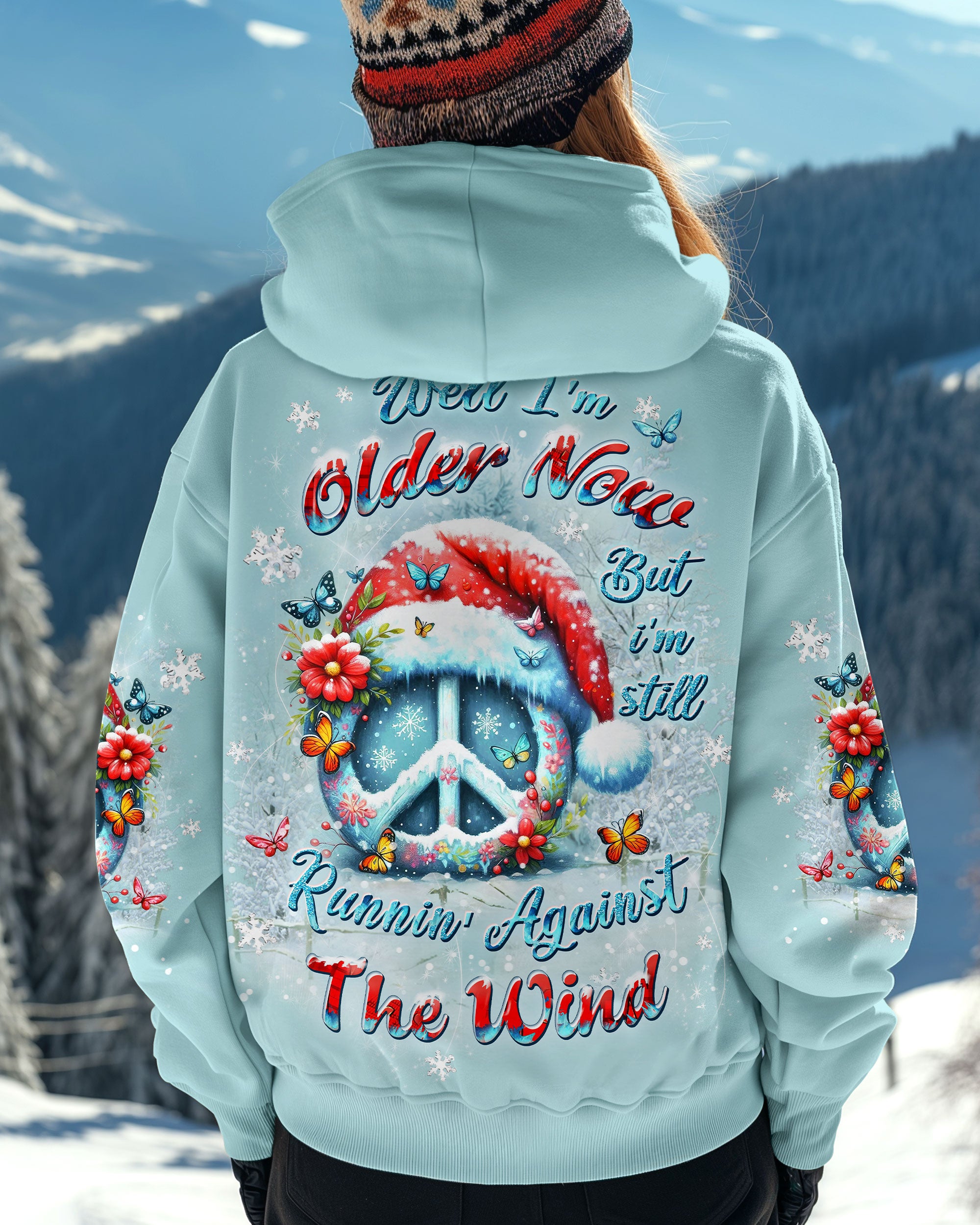 RUNNING AGAINST THE WIND CHRISTMAS ALL OVER PRINT - YHLT0710243