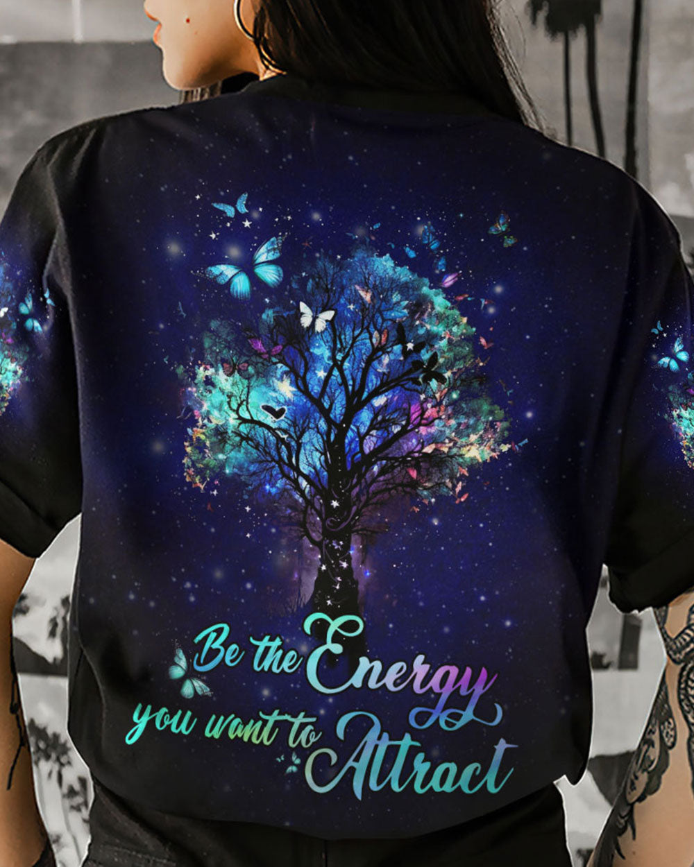 BE THE ENERGY YOU WANT TO ATTRACT ALL OVER PRINT - YHDU1503232