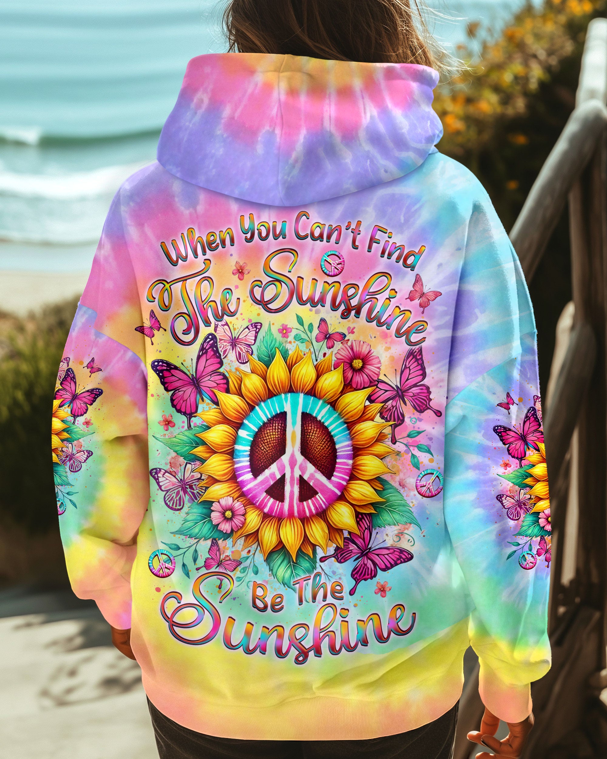 BE THE SUNSHINE SUNFLOWER ALL OVER PRINT - YHLT2412243