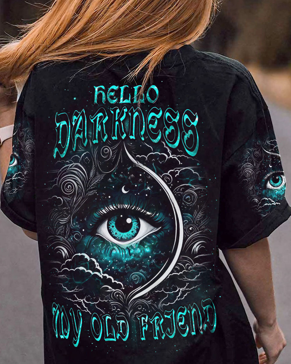 HELLO DARKNESS MY OLD FRIEND ALL OVER PRINT - YHDU0906231