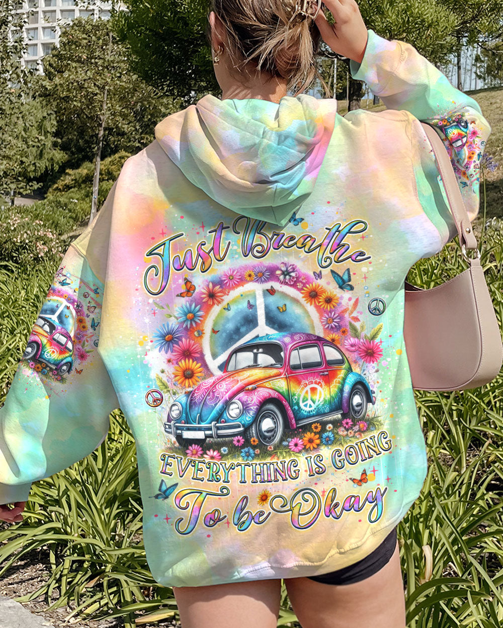 JUST BREATHE EVERYTHING IS GOING TO BE OKAY ALL OVER PRINT - YHDU2301243