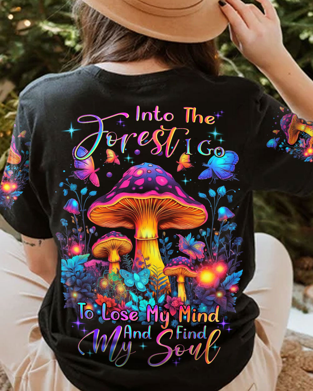INTO THE FOREST MUSHROOM ALL OVER PRINT - YHDU2605232
