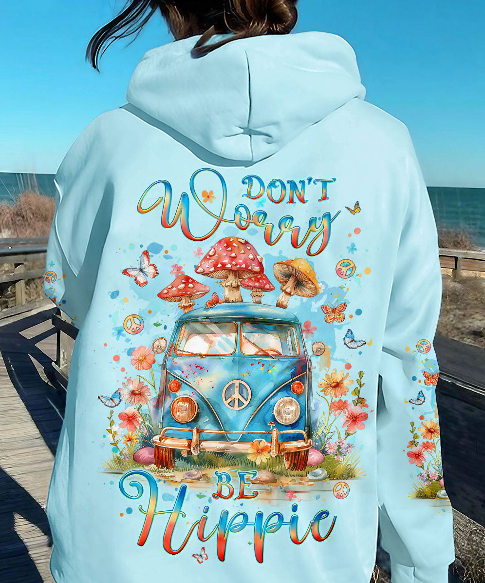 DON'T WORRY BE HIPPIE ALL OVER PRINT - YHLT0603245