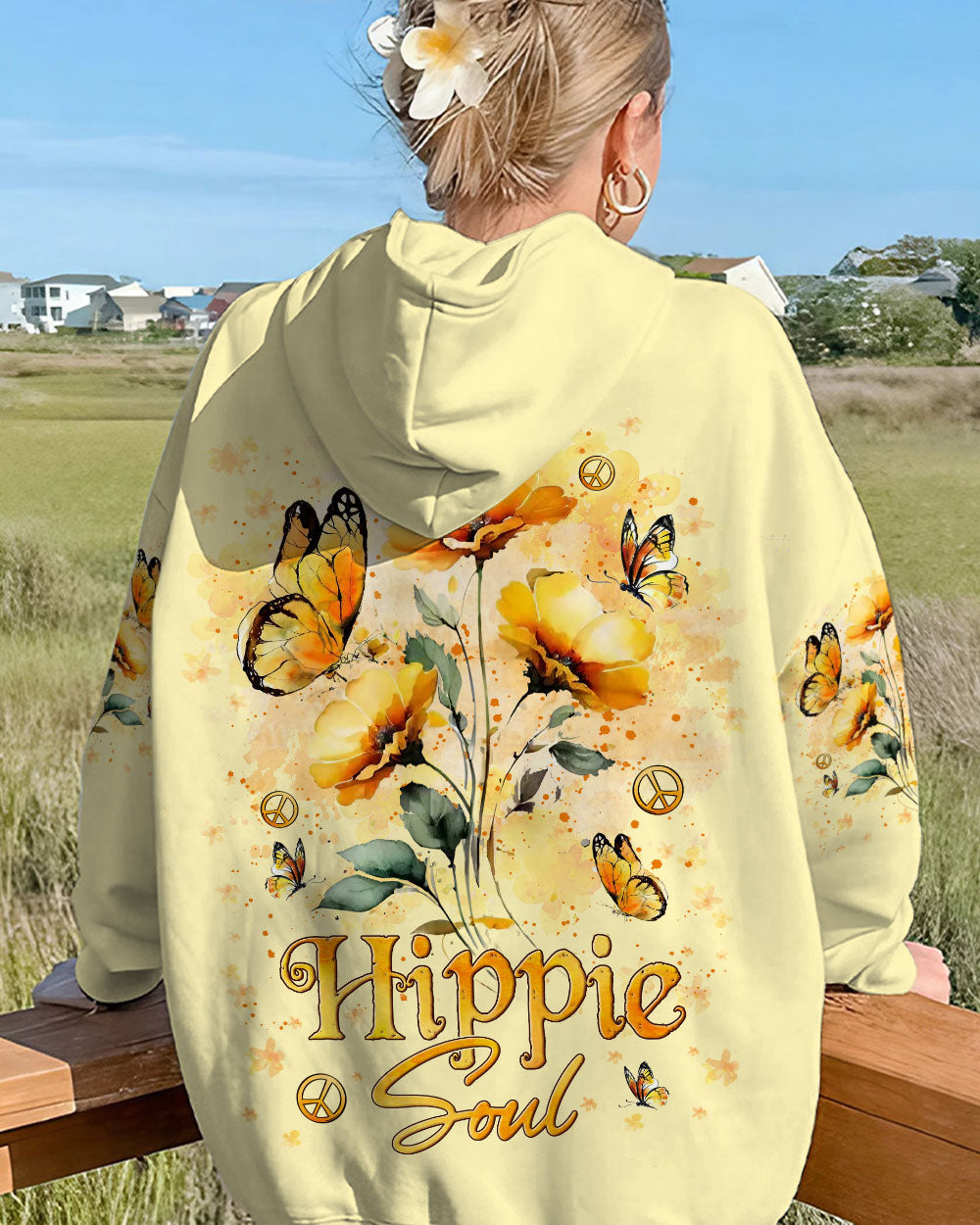 HIPPIE SOUL FLOWER ALL OVER PRINT - YHLN0901243