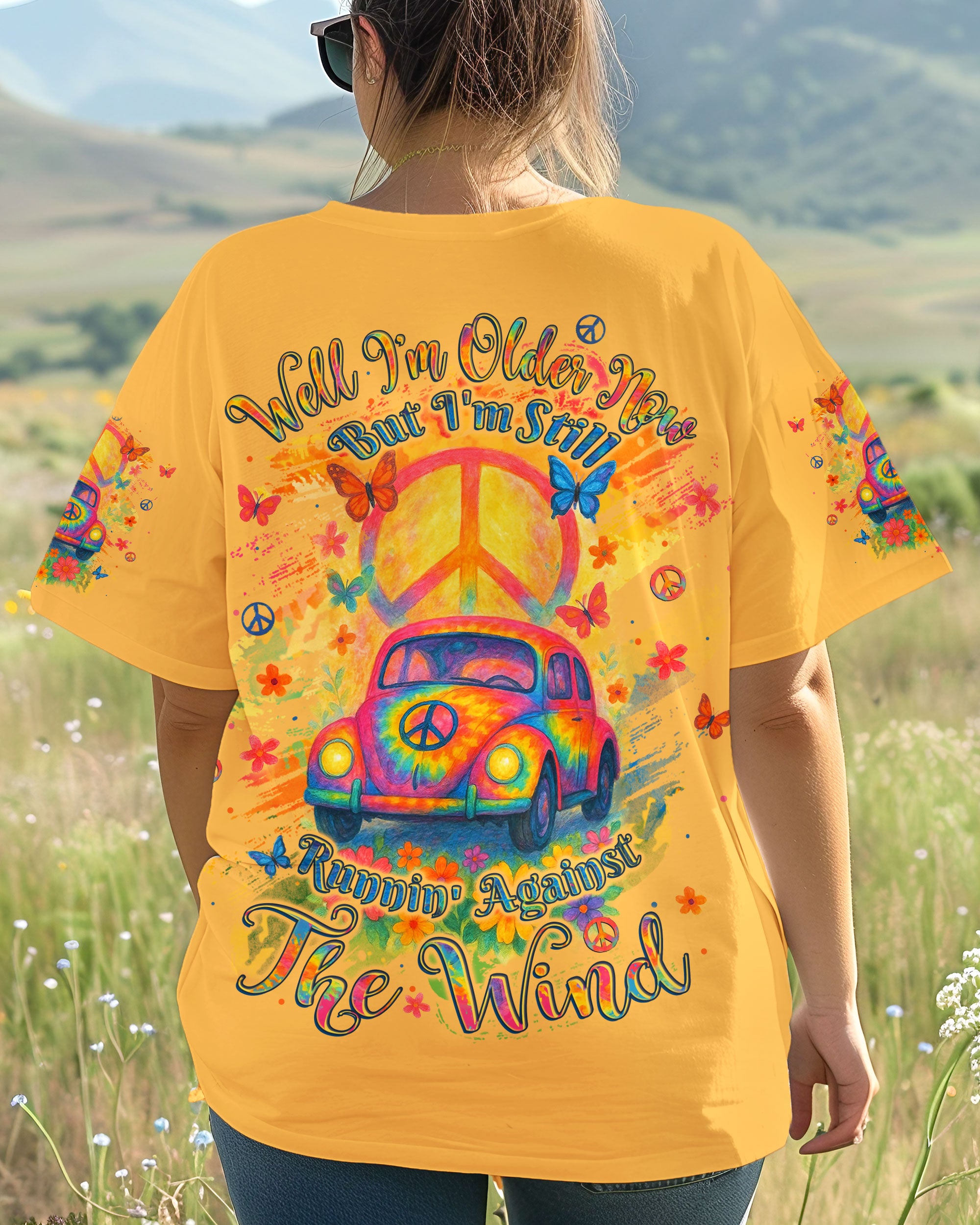 RUNNING AGAINST THE WIND ALL OVER PRINT - YHLT1504252