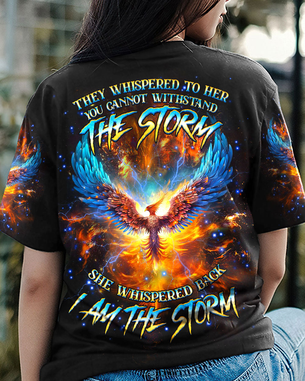 I AM THE STORM PHOENIX ALL OVER PRINT - YHHG1504242
