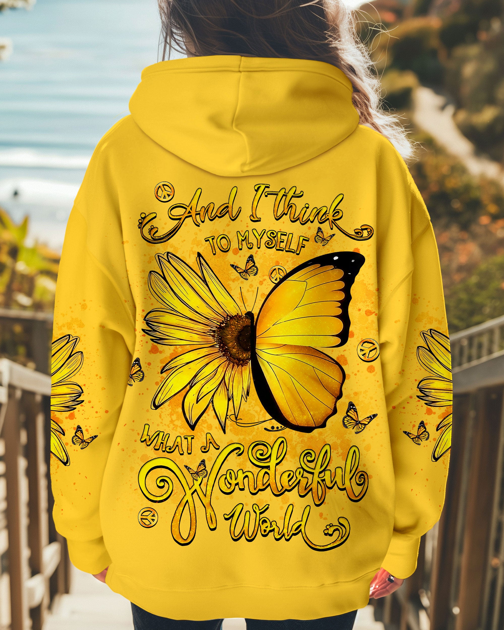 AND THINK TO MYSELF WHAT A WONDERFUL WORLD ALL OVER PRINT - YHLT1510244