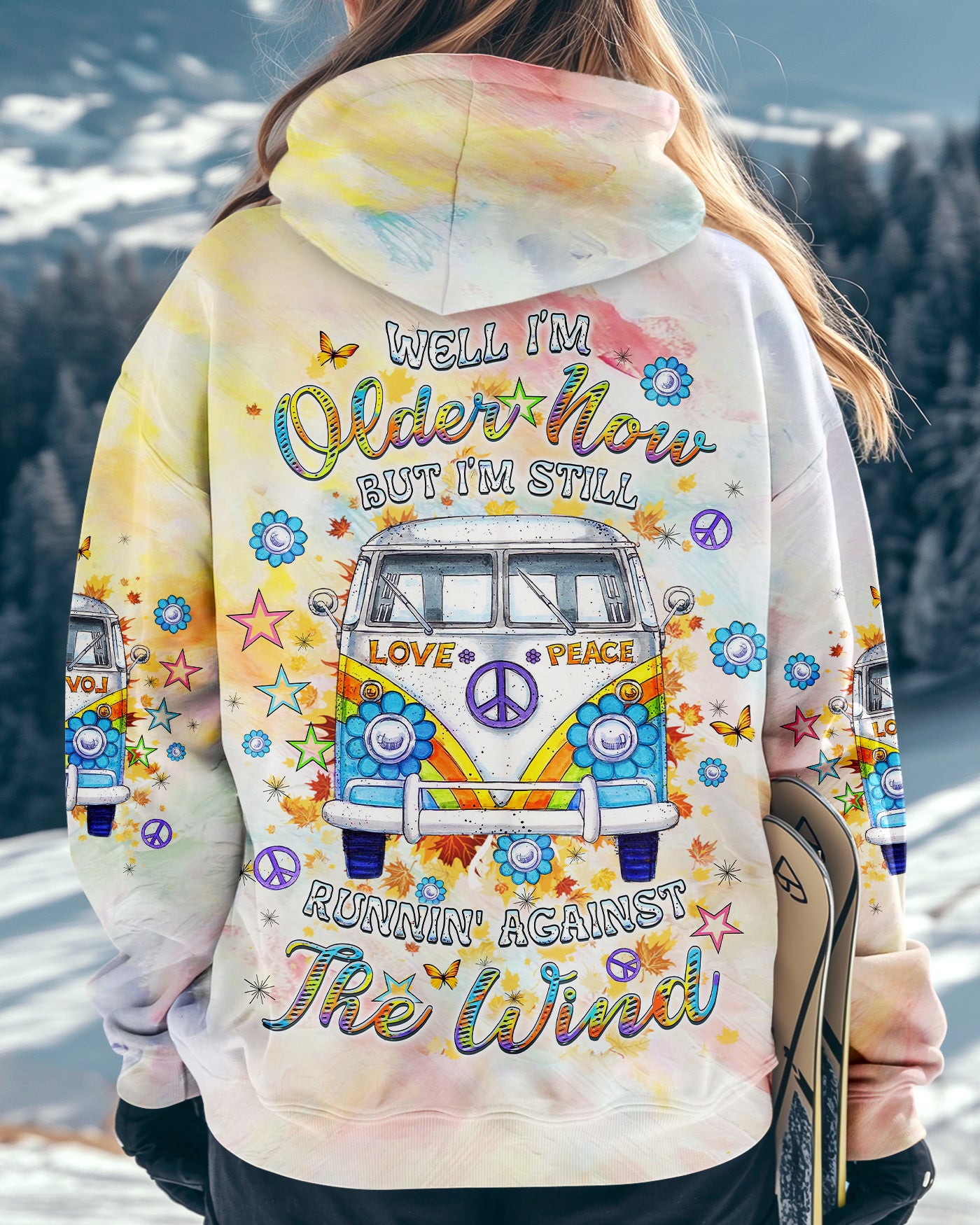 RUNNING AGAINST THE WIND ALL OVER PRINT - YHLT2409242