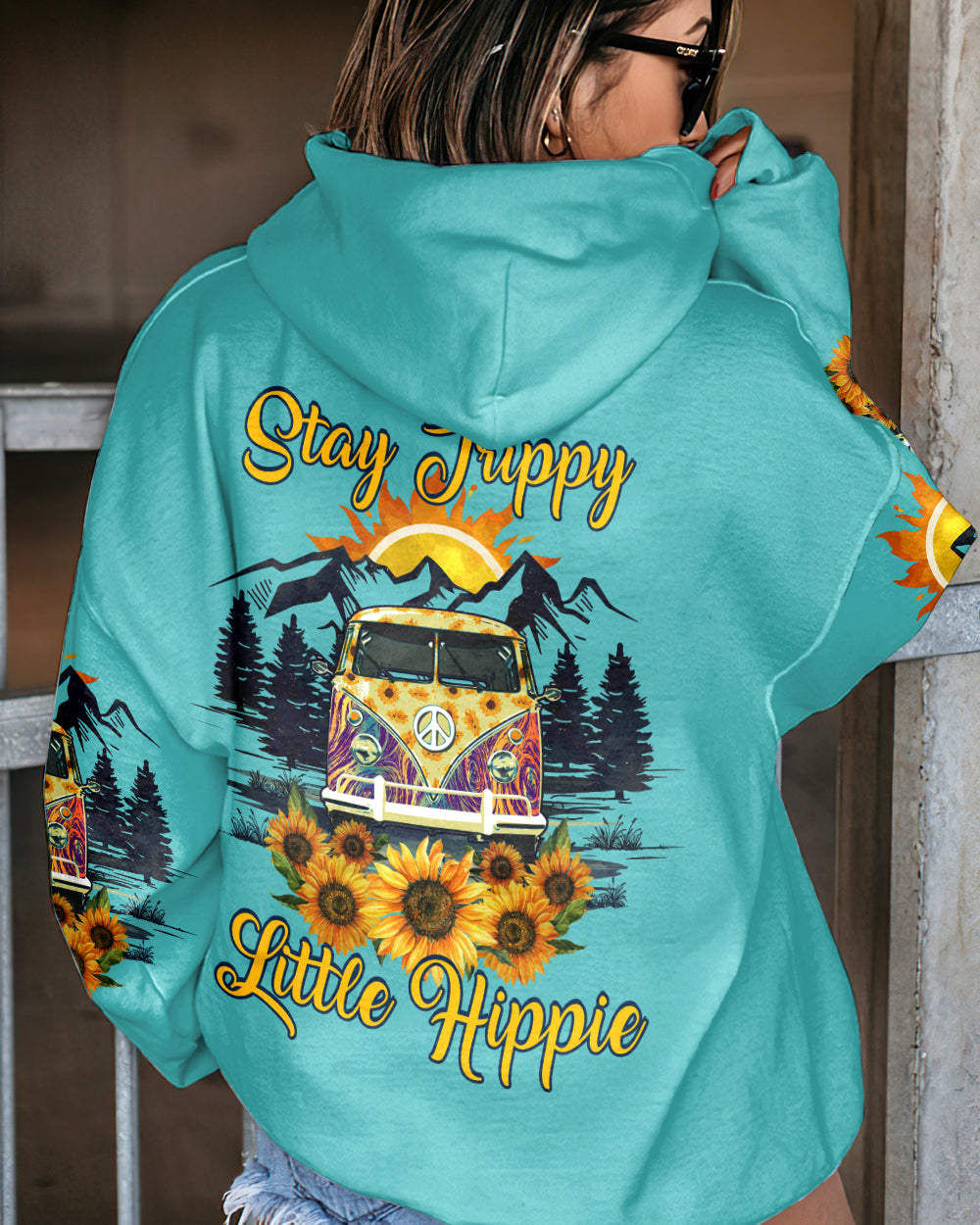 STAY TRIPPY LITTLE HIPPIE ALL OVER PRINT - YHHG0803231