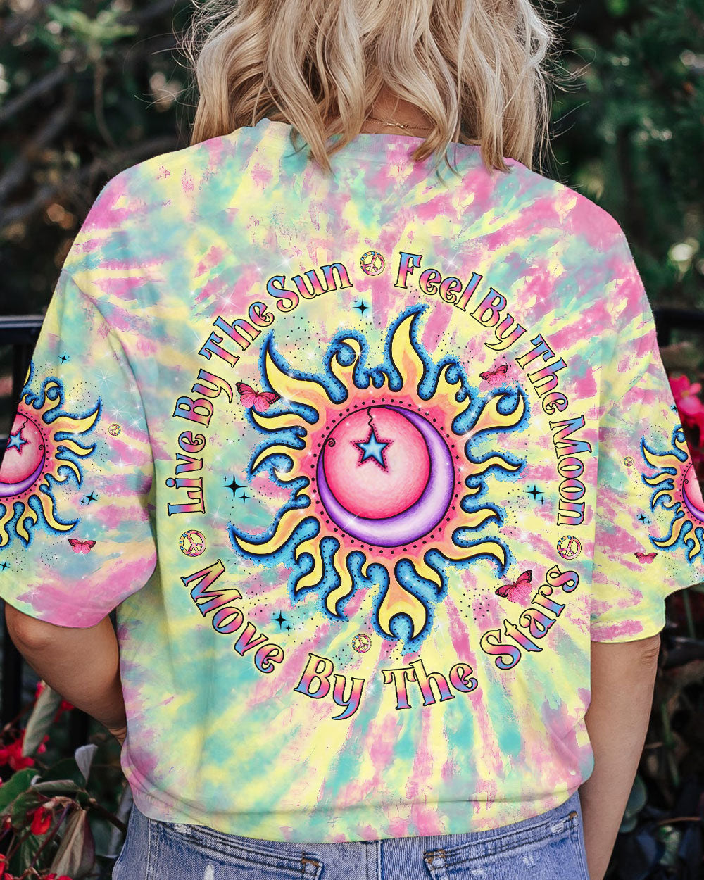 LIVE BY THE SUN TIE DYE ALL OVER PRINT - YHLN2010232