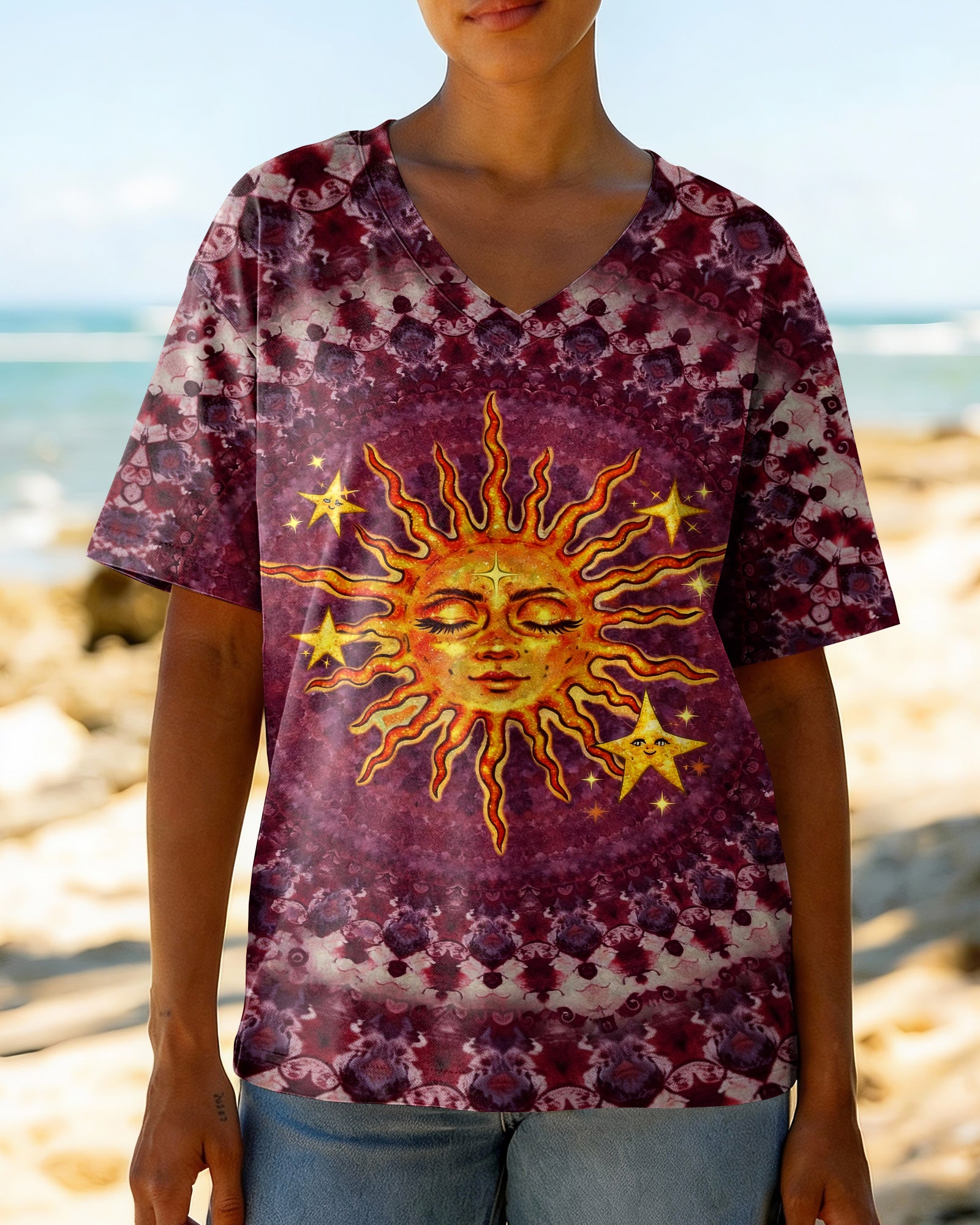 HIPPIE SUN ALL OVER PRINT - TLHN2003263
