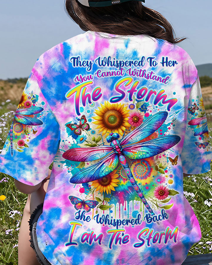 I AM THE STORM DRAGONFLY TIE DYE ALL OVER PRINT - TLTW1501244