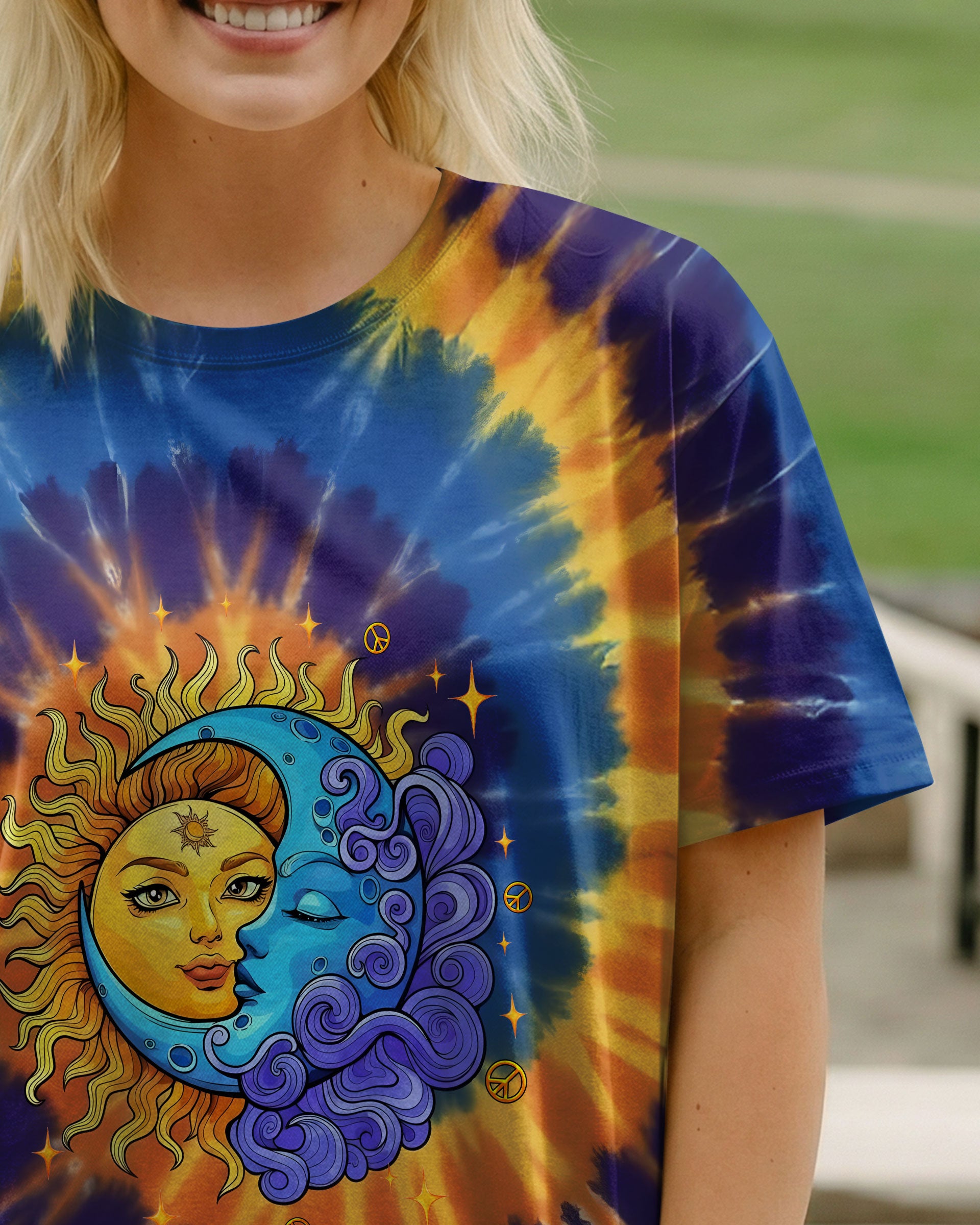 LIVE BY THE SUN TIE DYE ALL OVER PRINT - TLTW2312252