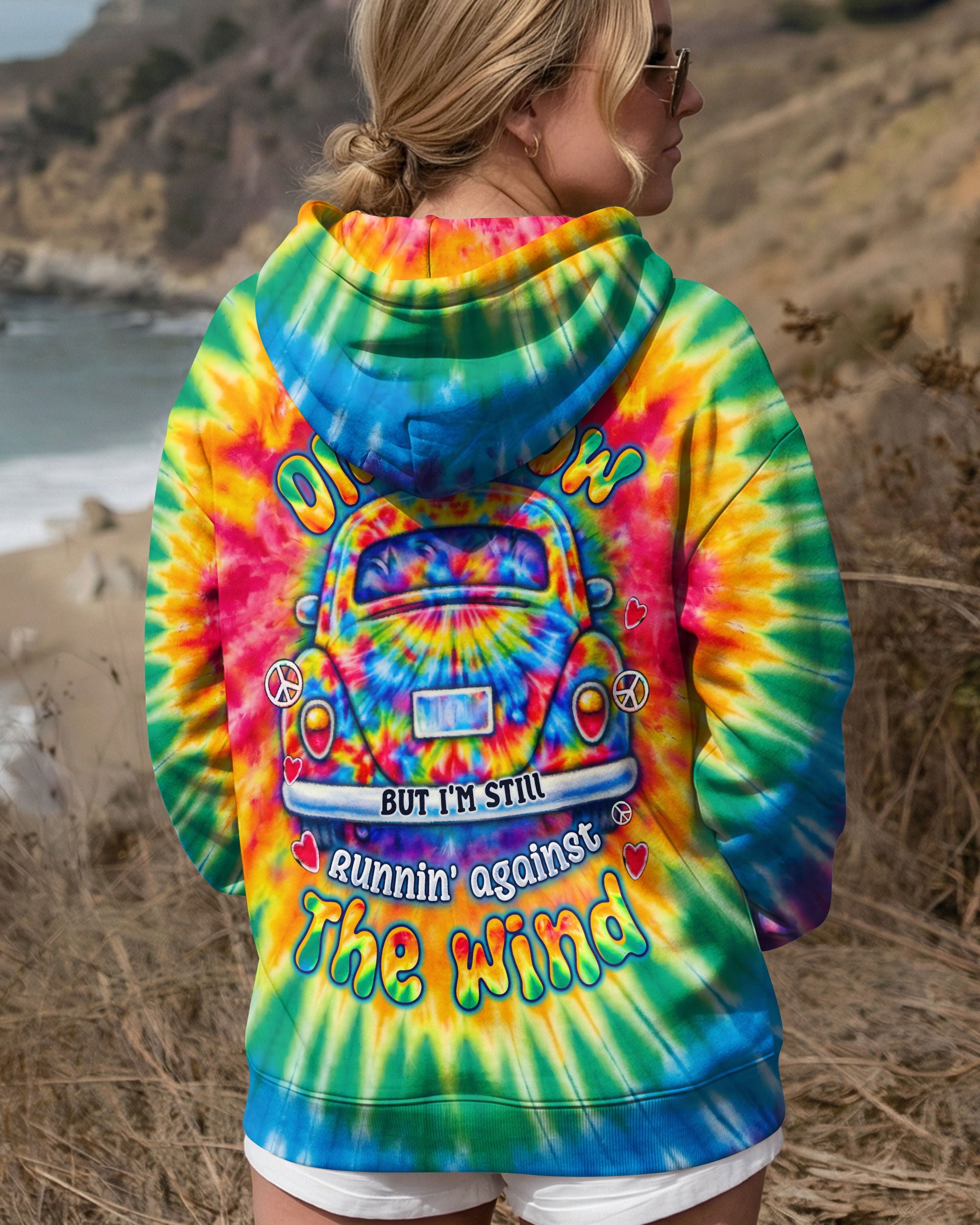 RUNNING AGAINST THE WIND CAR  SWIRL ALL OVER PRINT - TLTW0302263