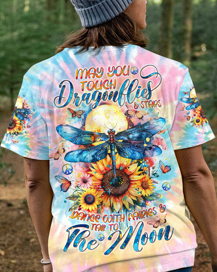MAY YOU TOUCH DRAGONFLIES AND STARS ALL OVER PRINT - TLTW0403245