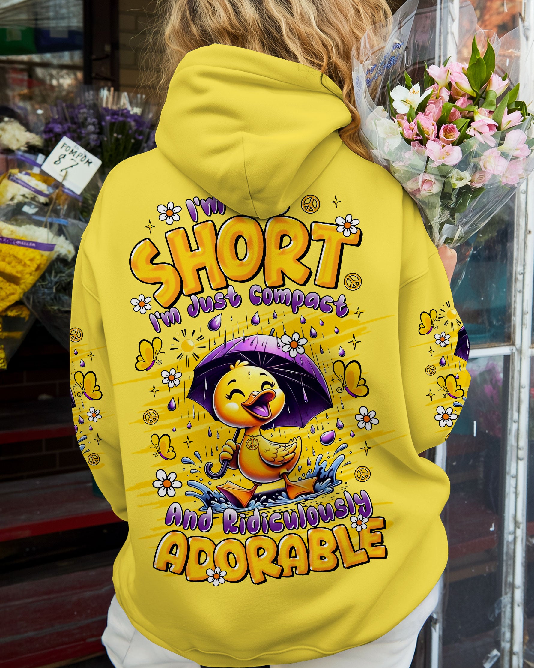 I'M NOT SHORT DUCK ALL OVER PRINT - TLTR2808253