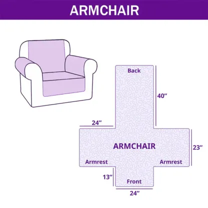 Holiday Glow Quilted Sofa Cover GFTOTP13796   