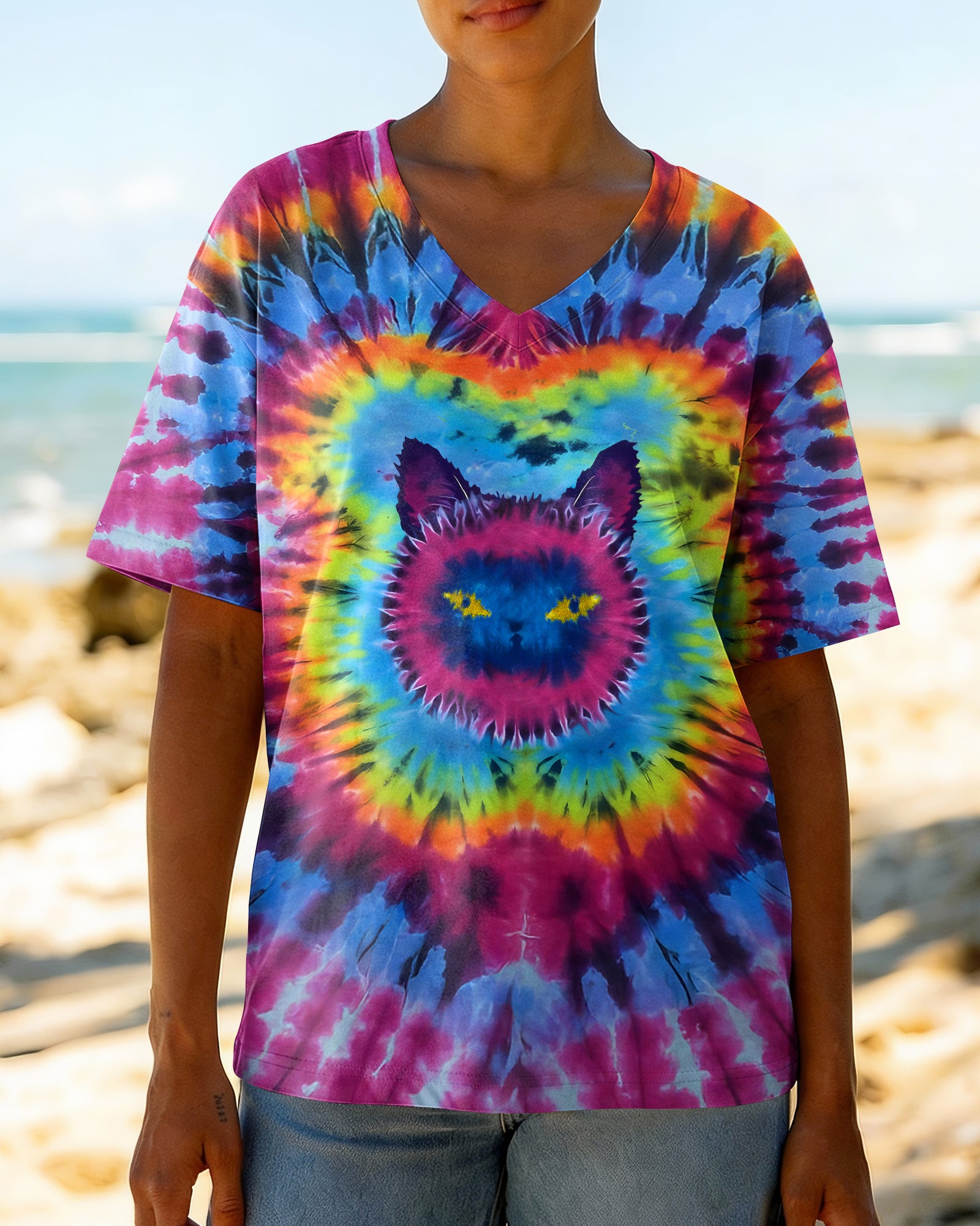 APPARENTLY I HAVE AN ATTITUDE WHO KNEW CAT ALL OVER PRINT - TLTW1903261